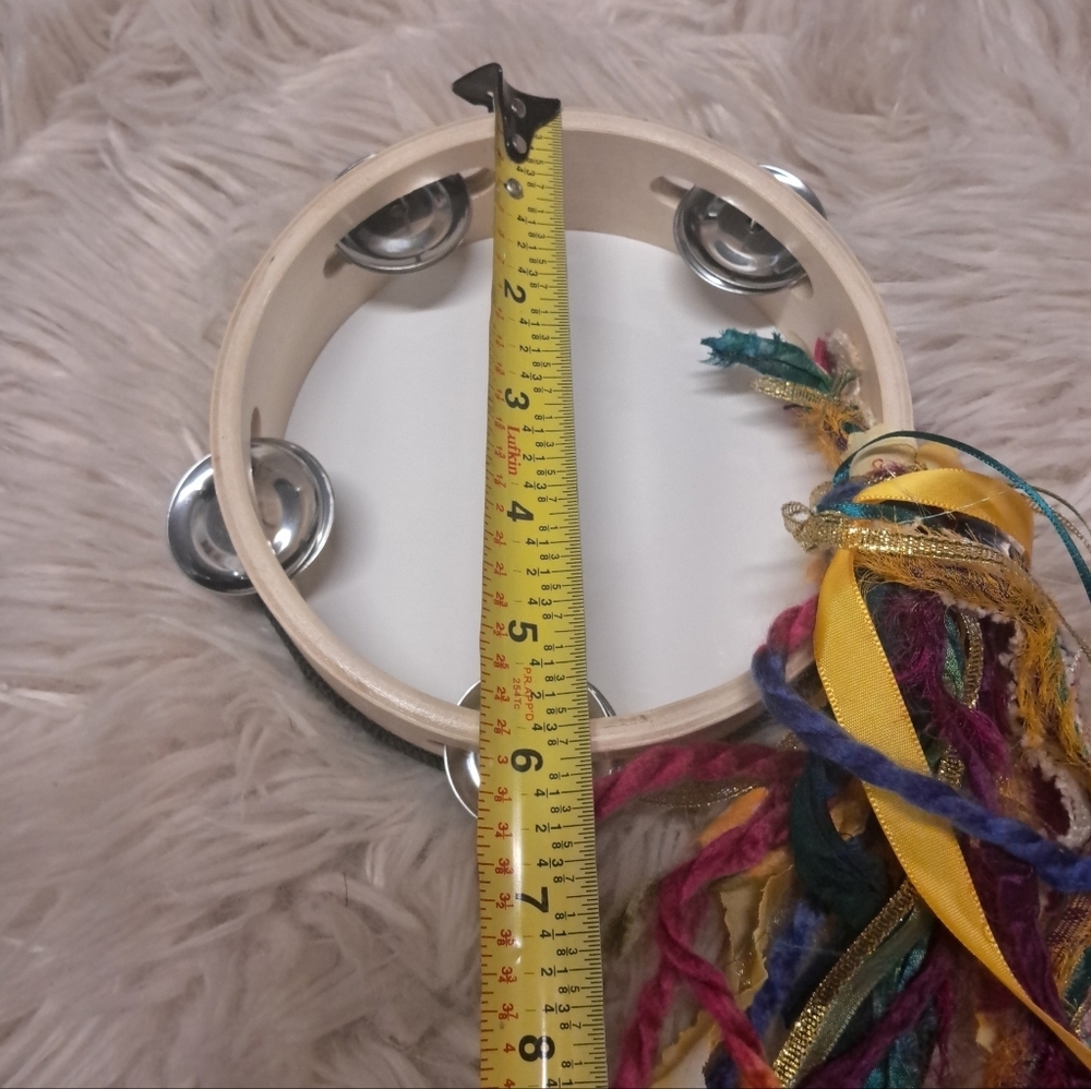 Bohemian Mandala Dreamcatcher with Multicolor Ribbons - Picture 3 of 4